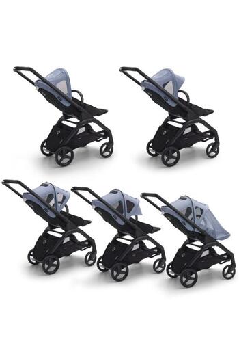 Bugaboo Plasă extensibilă pentru insecte Dragonfly Seaside Blue, cu copertină