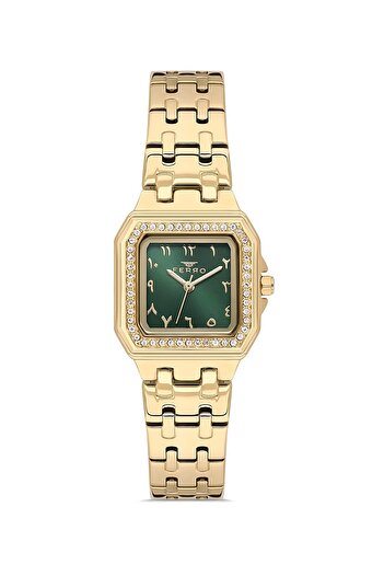 FERRO Yellow Cord Steel Cord Women's Wristwatch Fl21609Awt-B6 3Atm Waterproof 2 Years Warranty
