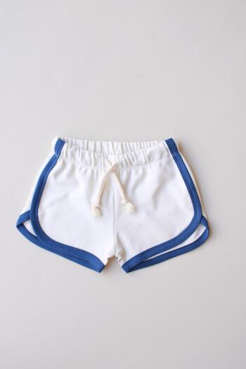 Oh La La Koala For Little Ones Ecru Lace-Up Shorts