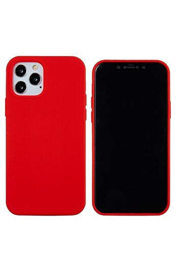 GERICOM Protective Case Compatible with Huawei P40 Lite Liquid Silicone Case Red