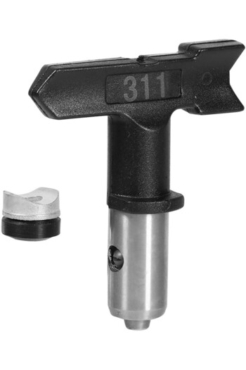 Delaman spray gun, steel, black/silver, 13 x 7.5 x 2 cm