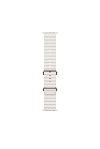 Bibilel Silicone Strap for Apple Watch 1-8-SE, 38-41mm, Breathe In, White