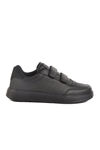 WALKWAY Black Velcro Unisex Sports Shoes Drk158 g