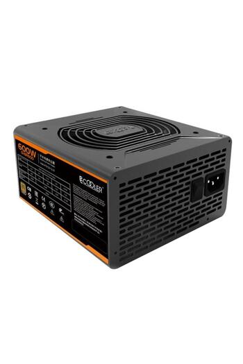 PCCOOLER Sursă 600W real GI-BR600, Ventilator 120mm PWM, 80 Plus Bronze, 2x PCI-E 6+2, 6x S-ATA