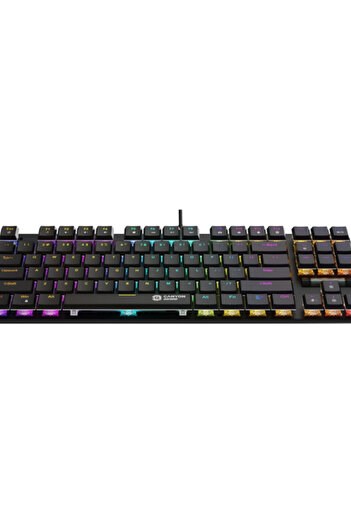 CANYON Cometstrike TKL GK-50 Keyboard, Wired, USB, RGB Lighting (Black)