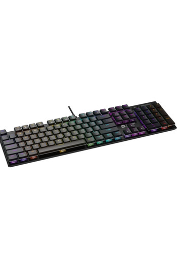 CANYON Tastatura Cometstrike TKL GK-55, Cu fir, USB, iluminat RGB (Negru)