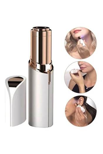 OEM Portable facial shaver, white 12cm