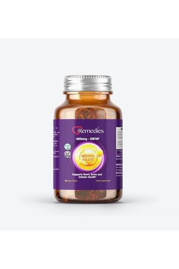 iremedies iMethyl Folate – 90 Vegan Tablets