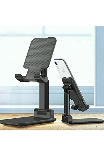 Generic Portable Mobile Phone Desk Stand, Adjustable Height Multi Angle Desk Phone Holder