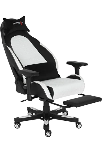 SPEARPC High Back Gaming Chair with Footrest - SGCH715 with 4D Armrest