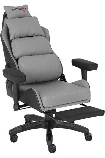 SPEARPC SGCH708 Gaming Chair with Leg Rest with soft arm rest