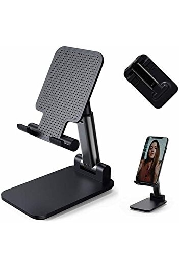 Generic Portable Mobile Phone Desk Stand, Adjustable Height Multi Angle Desk Phone Holder