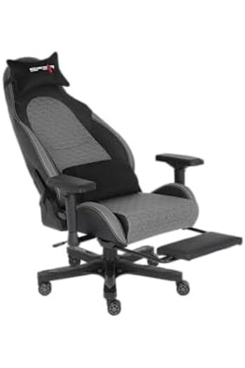SPEARPC SGCH715 High Back Gaming Chair with Footrest - 4D Armrest