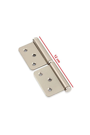 Karaaliler Steel Cerman Unidirectional Hinge Door Hinge 12 cm 3 Pieces