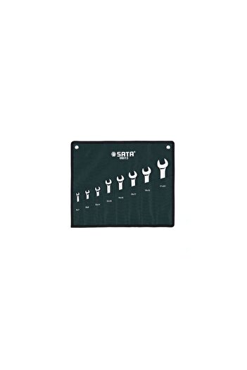 SATA open-end wrench set, 6-22mm, 8 pieces