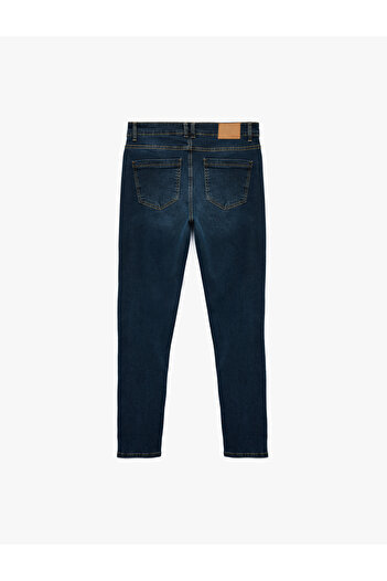 Koton Cotton Regular Waist Slim Fit Jean Pants - Brad Jean