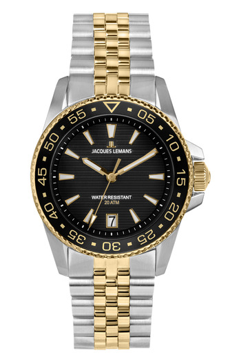 Jacques Lemans 1-2205N Liverpool Diver Men's Watch
