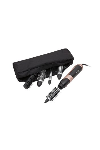 ESPERANZA Electric Styling Brush with 6 Heads, 1200W, 3 Temperature Levels, 2 Speeds
