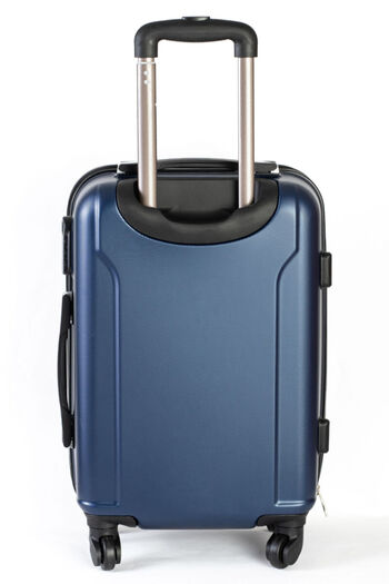 E EFRALL Troler de cabină Wizzair 40x30x20 ABS foarte rezistent - albastru marin E Efrall