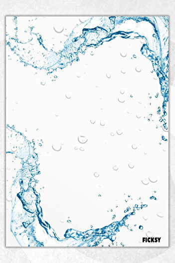 Ficksy Water Note Paper - A5 Size - 50 Sheets - Notepad - Memopad - Memo Pad - to Do List - Notebook