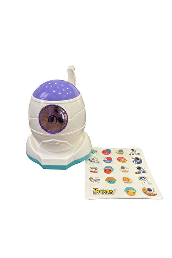Brons Ufo Designed Sticker Table Top Arm Pencil Sharpener (Design Your Own Ufo with Stickers)