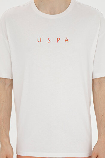 U.S. Polo Assn. U.S. Polo Assn. Navu Ecru Men's T-Shirt 1827201