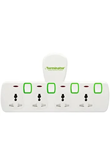 Terminatör Terminator 4 Way Universal T-Socket Multi Adaptor