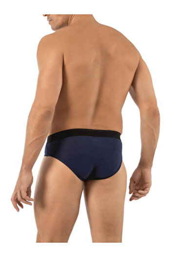 LİNOTTİ Men's Cotton Lycra Combed Cotton Flexible Comfortable Slip Panties