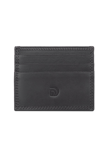 delis unisex card holder, Milan PT1197, genuine leather, Black