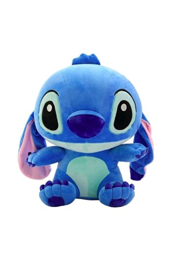 OEM Jucărie de pluș, personaj Lilo și Stitch, culoare albastră, înălțime 50 cm
