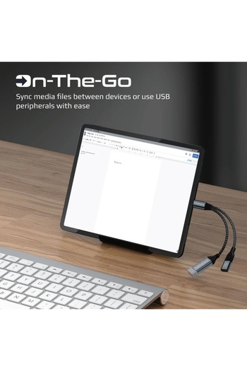 Promate محول الوسائط OTG لأجهزة iOS