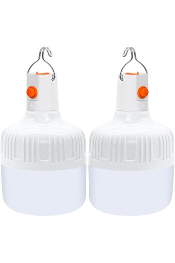 Generic Camping Lantern, 2pcs LED Camping Lamp Portable Waterproof USB Charging Chandelier Dimmabl