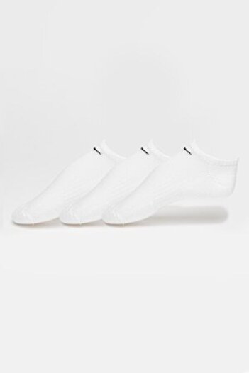 Nike , Set de sosete pana la glezna unisex, pentru antrenament Everyday Cushioned - 3 perechi, Alb op