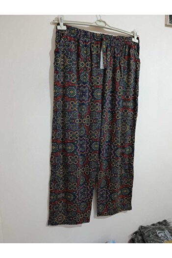 anne moda ankara Oversized, 2 Pockets, Thin, High Waist, Anti-Sweat, Pants
