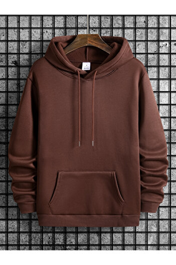 uyguntarz Unisex Ying & Yang εμπριμέ φούτερ μεγάλου μεγέθους
