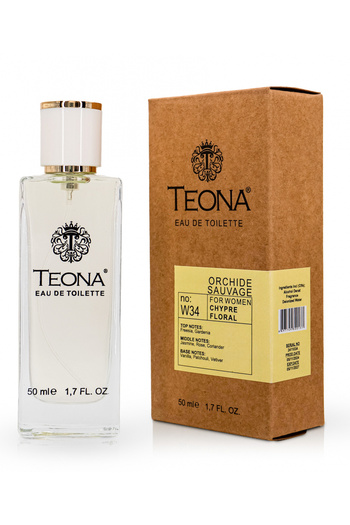 TEONA Women's W34 Wild Orchid Toilet Water 50 ml