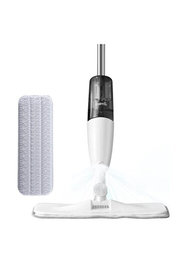 Generic Deerma TB500 Water Spray Mop Carbon Fiber Dust Collector 360° Rotating 350ml Tank Waxing Mop | Quic