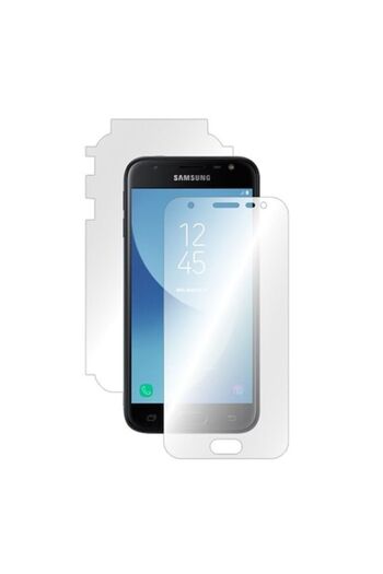 OEM Protective Screen Cover for Samsung Galaxy J3 2017, Front and Back, Transparent