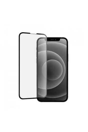 OEM Screen Protector Compatible with Apple iPhone 13 Mini, 5D Tempered Glass, Black/Transparent