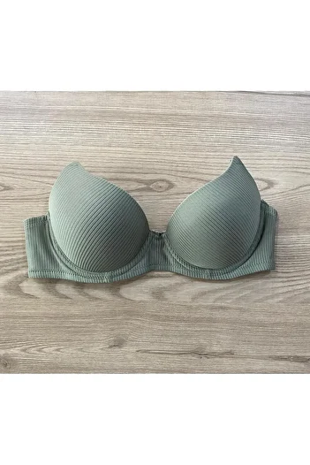 Pardon Patterned Supported Tubular Bra 625
