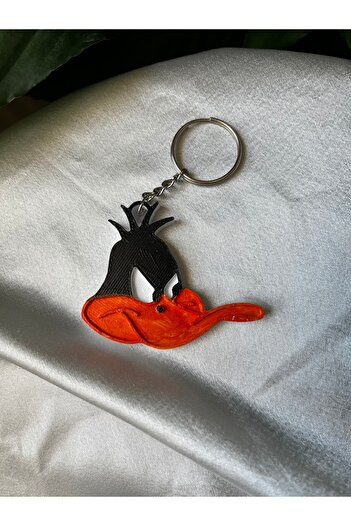 Gonulella Daffy Duck Keychain 3D Keychain
