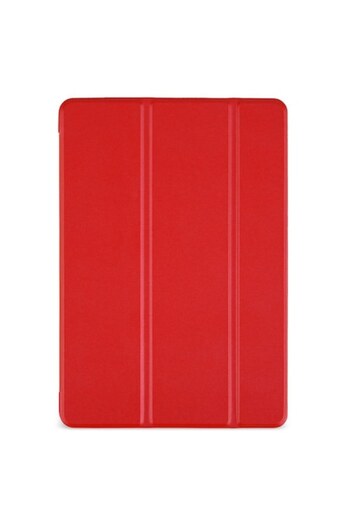 Bibilel Book Cover Case for iPad Pro 11, 2018-2021, Leather, Red, KOF-BBL6676