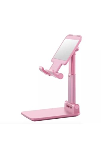 OEM Foldable Stand for Phone or Tablet, Pink