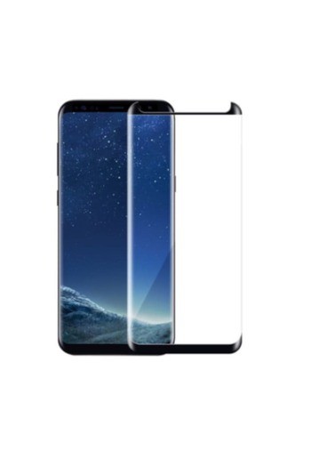 Bibilel 9H Tempered Glass Screen Protector for Samsung Galaxy S8 + Frame for Positioning and Application