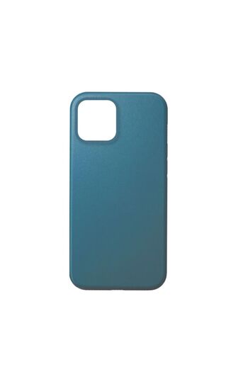 SOHO Case compatible with iPhone XR, premium ecological leather material, Blue