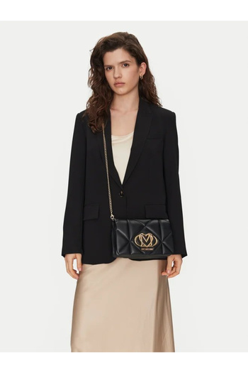 Love Moschino Quilted Women's Crossbody Bag with Removable Chain Strap Jc4043Pp1Mlc0000