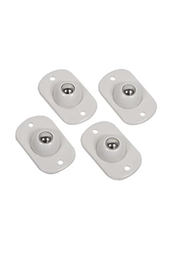 Bibilel Set 4 glisoare cu bila de rulment, autocolante, din plastic, pentru mutat piese mici de mobilier, Al