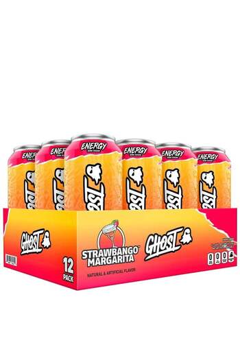 Ghost Energy Drink Strawbango Margarita Flavor 473ml Pack of 12