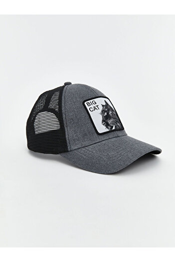 LC Waikiki Cat Embroidered Men's Cap Hat