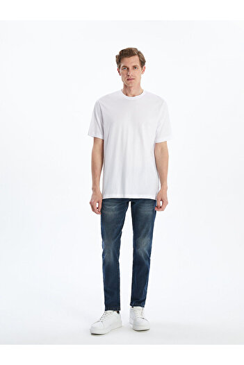 LC Waikiki Dry Touch Crew Neck Combed Cotton Men's T-Shirt